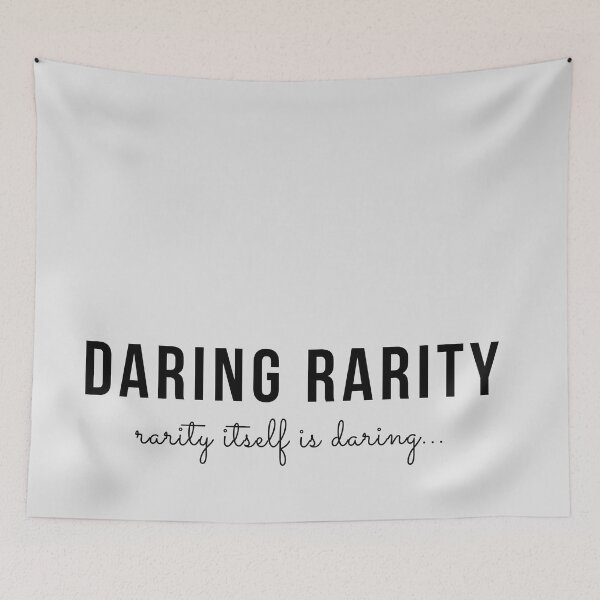 Item preview, Daring Rarity: Rarity Itself Is Daring designed and sold by ILU31.