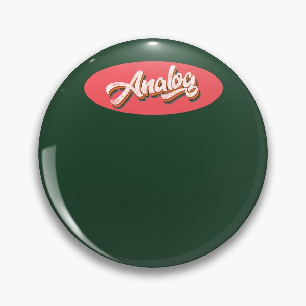 Item preview, Analog Retro Badge 283 designed and sold by ItaloIT.