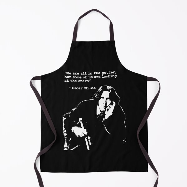 Item preview, We are all in the gutter, but some of us are looking at the stars quote by Oscar Wilde designed and sold by aponwao.