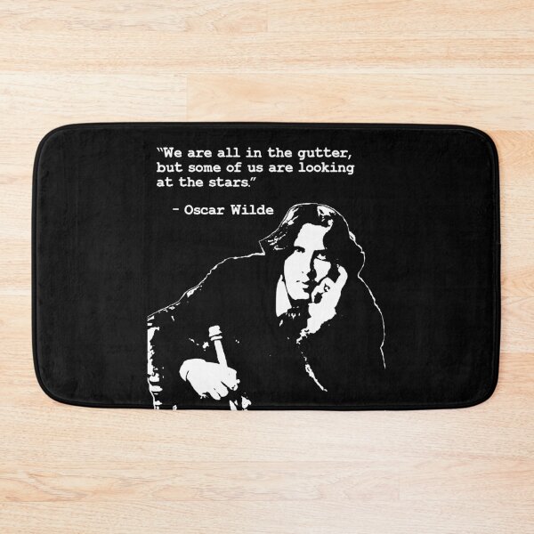 Item preview, We are all in the gutter, but some of us are looking at the stars quote by Oscar Wilde designed and sold by aponwao.