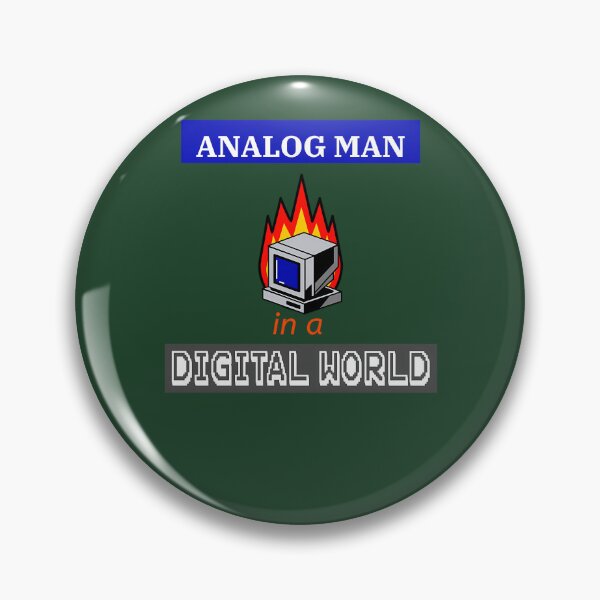 Item preview, CAnalog Man In A Digital World 2 designed and sold by ItaloIT.