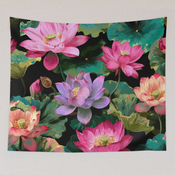 Item preview, Fairytale Flowers And Magical Leaves Colorful Fantasy Art  designed and sold by DEC02.