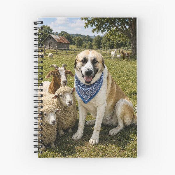 Item preview, Anatolian Shepherd Livestock Guardian Dog Farm Photo Print designed and sold by RescueHeart10.