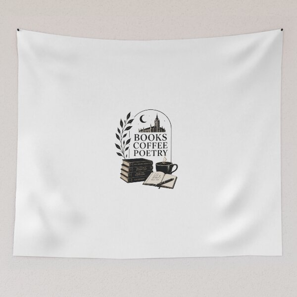 Item preview, Books, Coffee & Poetry — Dark Academia Aesthetic designed and sold by Rosteri.
