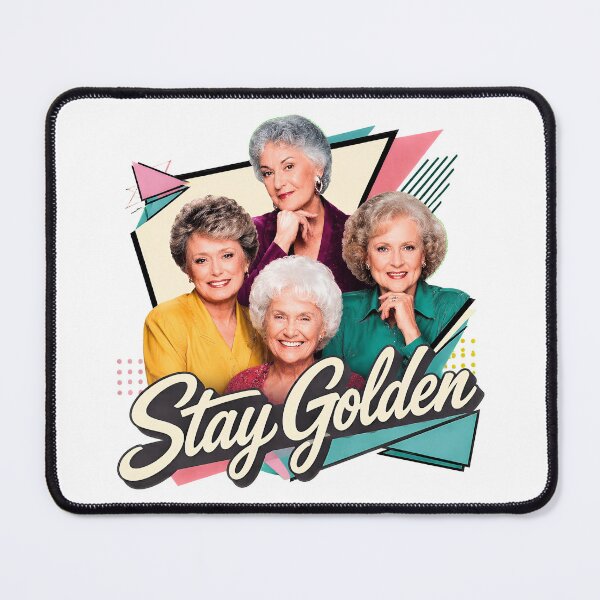 Item preview, The Golden Girls Cast Stay Golden Retro TV Show designed and sold by ZubairNalban.