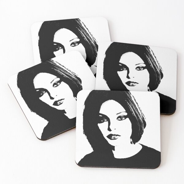 Item preview, Portrait of a Woman in Black and White | Genesis Noir designed and sold by StudioDestruct.