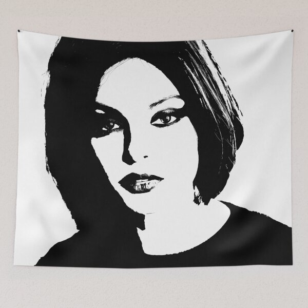 Item preview, Portrait of a Woman in Black and White | Genesis Noir designed and sold by StudioDestruct.