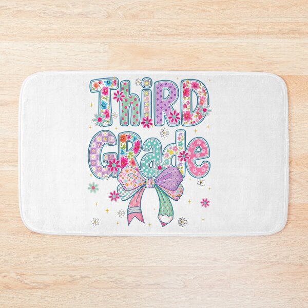 Item preview, Third Grade Coquette Floral Cute First Day of School Girl T-Shirt designed and sold by Animalfacts002.