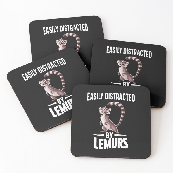 Item preview, Easily Distracted By Lemurs Animal Lover Humor Gift designed and sold by dlpfjokns.