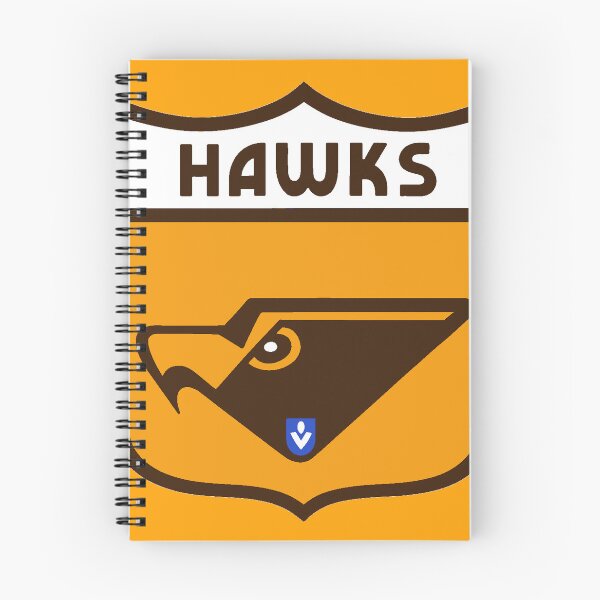 Item preview, Mighty Hawks Retro Logo Drawing designed and sold by Luke Foran Sports Art.