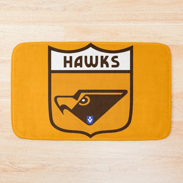 Item preview, Mighty Hawks Retro Logo Drawing designed and sold by Luke Foran Sports Art.