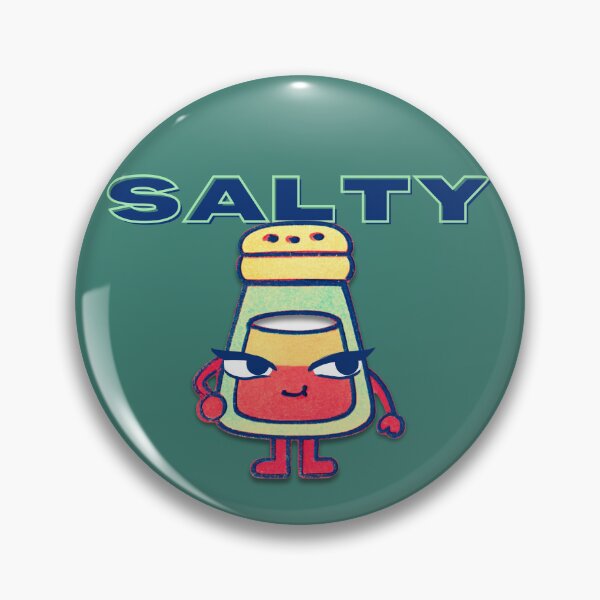 Item preview, Sassy Salty POTS Salt Shaker Cartoon Character designed and sold by pulse_retail.