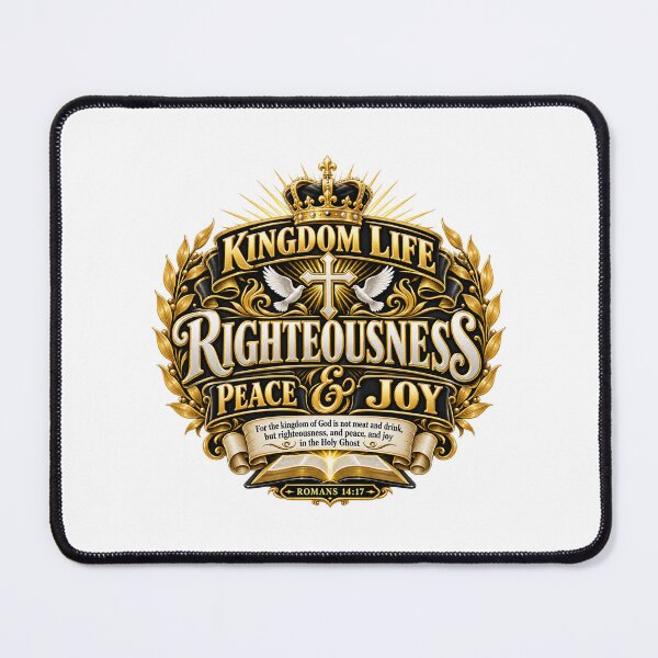 Item preview, Kingdom Life – Righteousness Peace and Joy Romans 14:17 designed and sold by Paltooproducts.