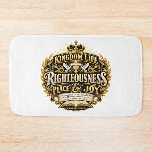 Item preview, Kingdom Life – Righteousness Peace and Joy Romans 14:17 designed and sold by Paltooproducts.