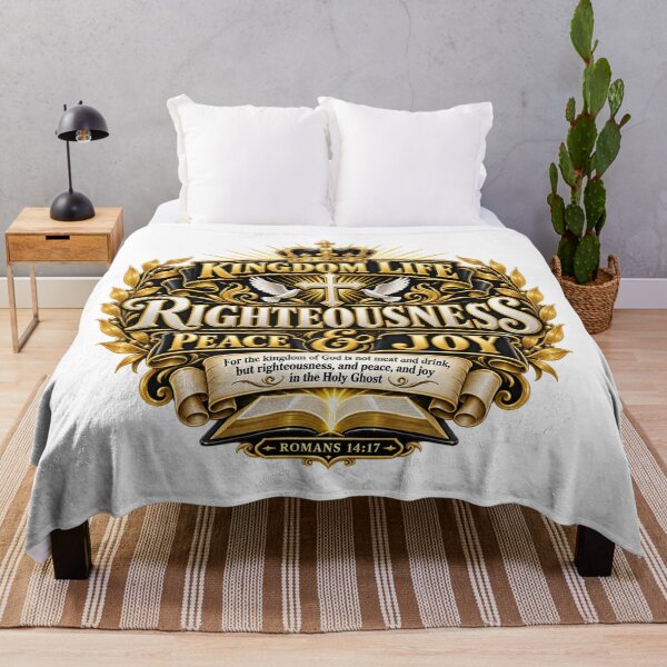 Item preview, Kingdom Life – Righteousness Peace and Joy Romans 14:17 designed and sold by Paltooproducts.