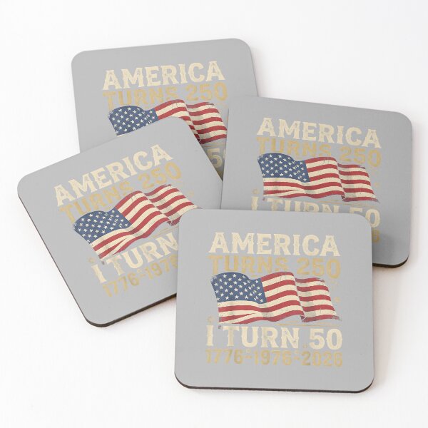 Item preview, America Turns 250 I Turn 50 1976 Funny 50th Birthday designed and sold by ArleneRowe.