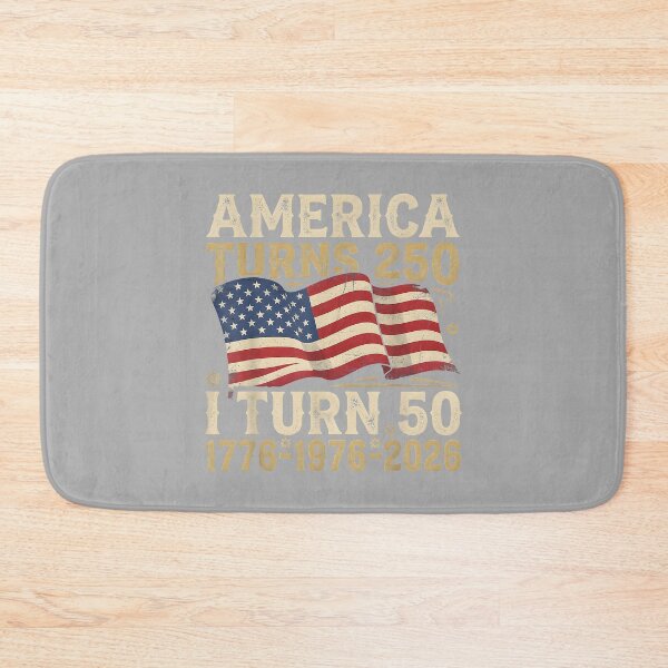 Item preview, America Turns 250 I Turn 50 1976 Funny 50th Birthday designed and sold by ArleneRowe.