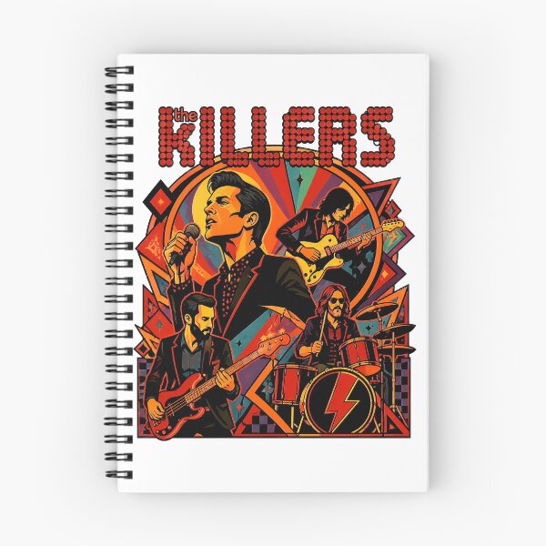 Item preview, The Killers Abstract Art Guitar Casino Design designed and sold by ZubairNalban.