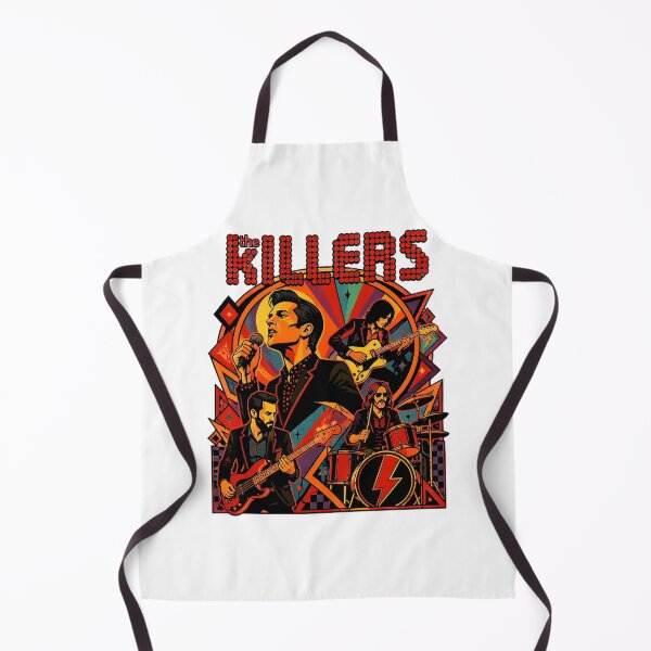 Item preview, The Killers Abstract Art Guitar Casino Design designed and sold by ZubairNalban.