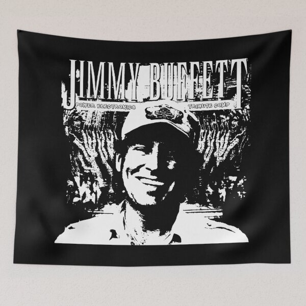 Item preview, Smiling Young Jimmy Buffett designed and sold by normanconrad.
