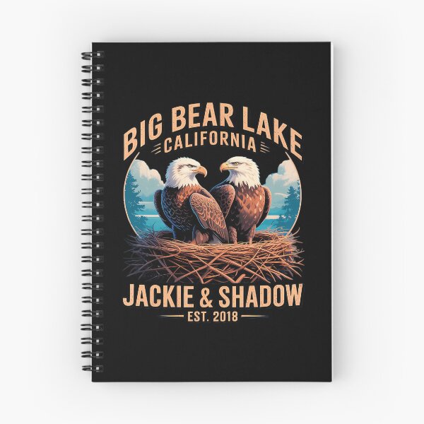 Item preview, Big Bear Lake California Eagles Jackie And Shadow designed and sold by NTProductionArt.