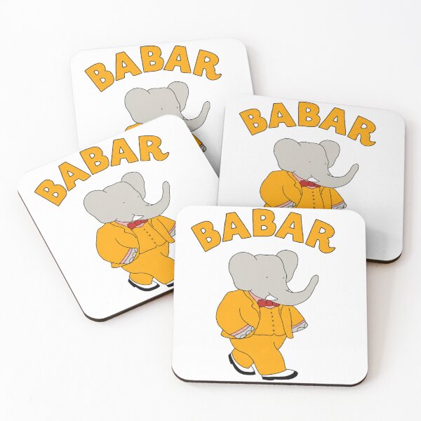Item preview, babar the elephant orange designed and sold by PhiloDoh.