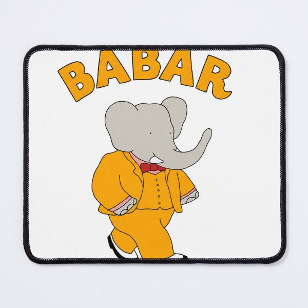 Item preview, babar the elephant orange designed and sold by PhiloDoh.