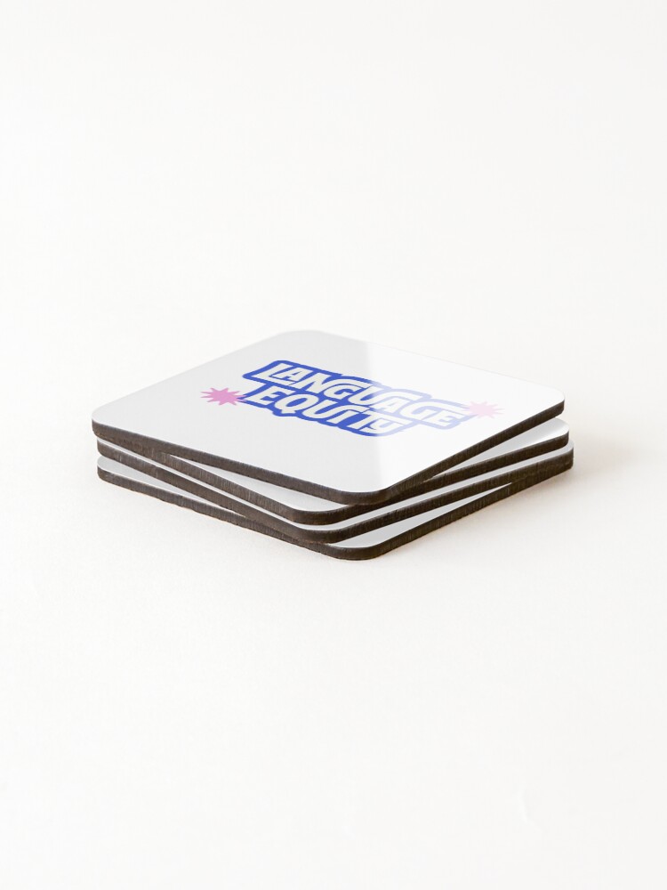 Thumbnail 4 of 5, Coasters (Set of 4), Language Equity designed and sold by powerfullyisa.