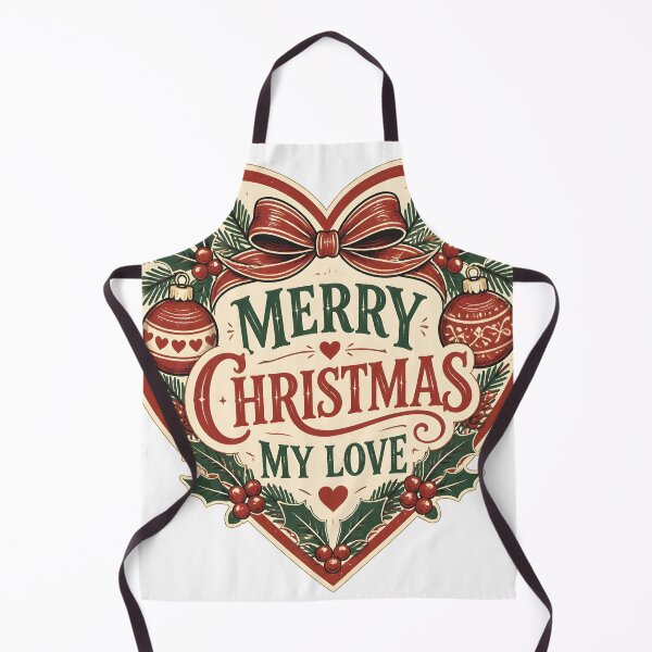 Item preview, Merry Christmas My Love Romantic Christmas Couple Gift designed and sold by OliviaHayesArt.