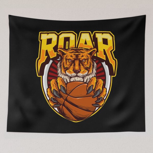 Item preview, roar tiger basketball T-Shirt designed and sold by ChunkyCharm.