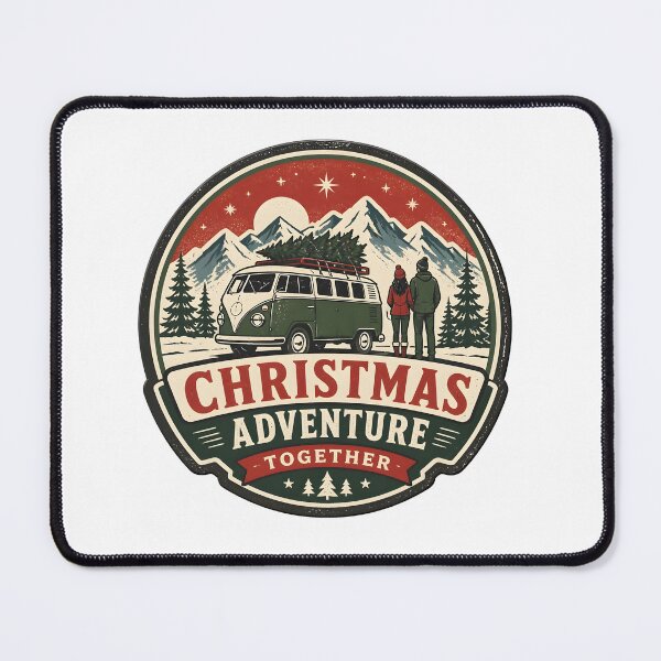 Item preview, Christmas Adventure Together Couple Christmas Travel Gift designed and sold by OliviaHayesArt.