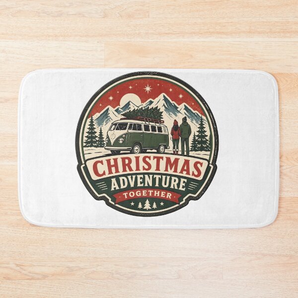 Item preview, Christmas Adventure Together Couple Christmas Travel Gift designed and sold by OliviaHayesArt.