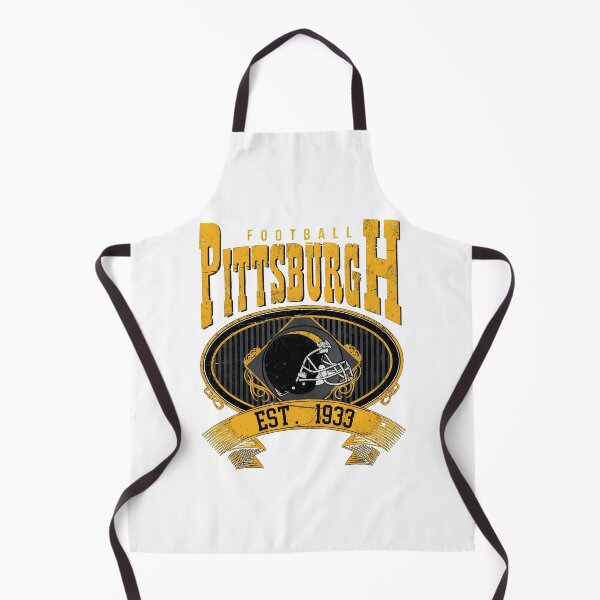 Item preview, Pittsburgh Football Est 1933 Vintage Helmet Crest Black Gold Design designed and sold by JohnBrewe65431.