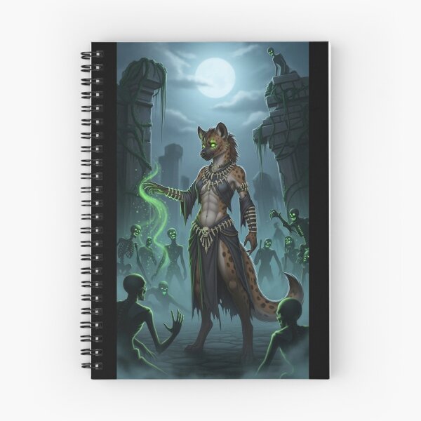 Item preview, Female Gnoll Necromancer making her army designed and sold by Prestons Corner.