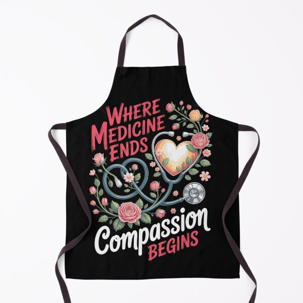 Item preview, Where Medicine Ends Compassion Begins Hospice Nurse designed and sold by VioletNance.