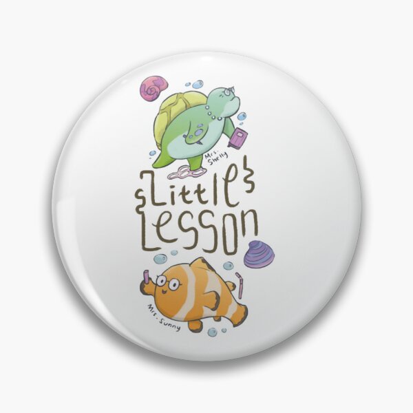 Item preview, Mrs Shelly Mrs Sunny Little Lesson Cute Turtle Clownfish Art designed and sold by Yhyastudioa.