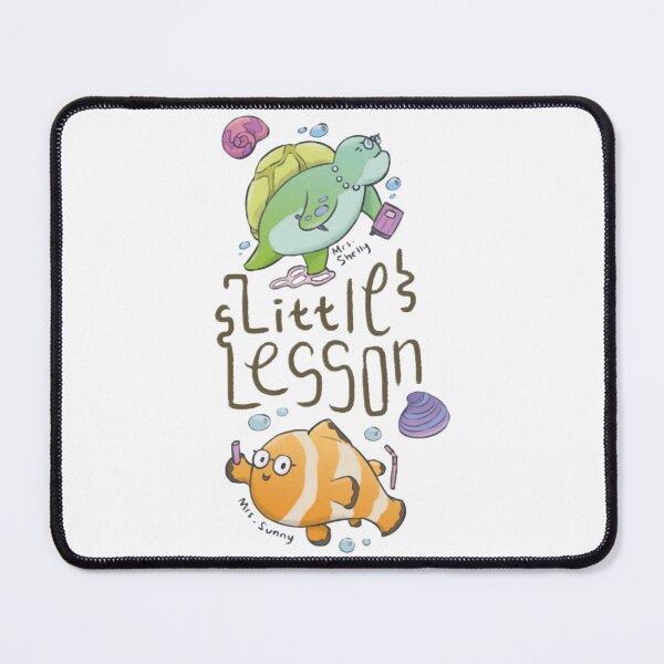 Item preview, Mrs Shelly Mrs Sunny Little Lesson Cute Turtle Clownfish Art designed and sold by Yhyastudioa.