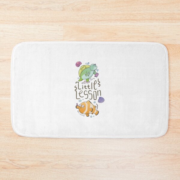 Item preview, Mrs Shelly Mrs Sunny Little Lesson Cute Turtle Clownfish Art designed and sold by Yhyastudioa.