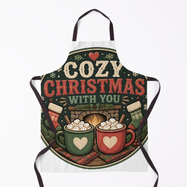 Item preview, Cozy Christmas With You Cute Romantic Holiday Couple Gift designed and sold by KristenosNehk.