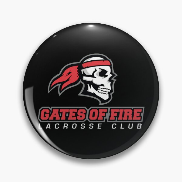 Item preview, Gates Of Fire Lacrosse Club Red Logo T-Shirt designed and sold by ChunkyCharm.