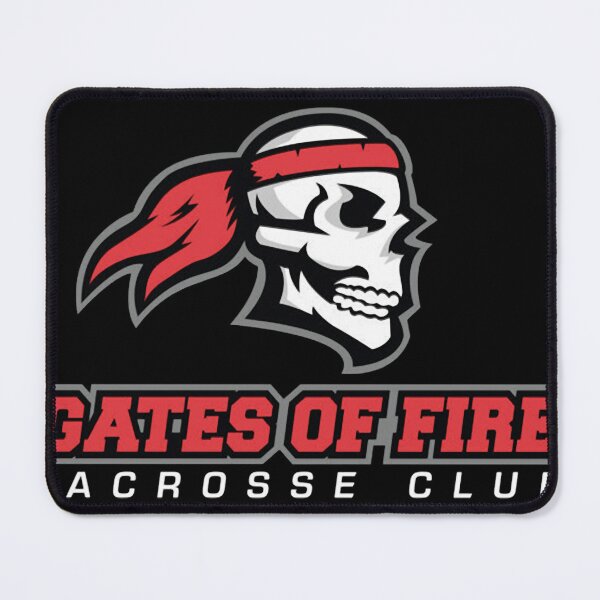 Item preview, Gates Of Fire Lacrosse Club Red Logo T-Shirt designed and sold by ChunkyCharm.