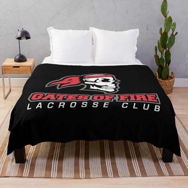 Item preview, Gates Of Fire Lacrosse Club Red Logo T-Shirt designed and sold by ChunkyCharm.