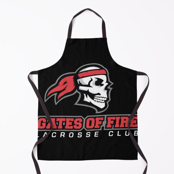 Item preview, Gates Of Fire Lacrosse Club Red Logo T-Shirt designed and sold by ChunkyCharm.
