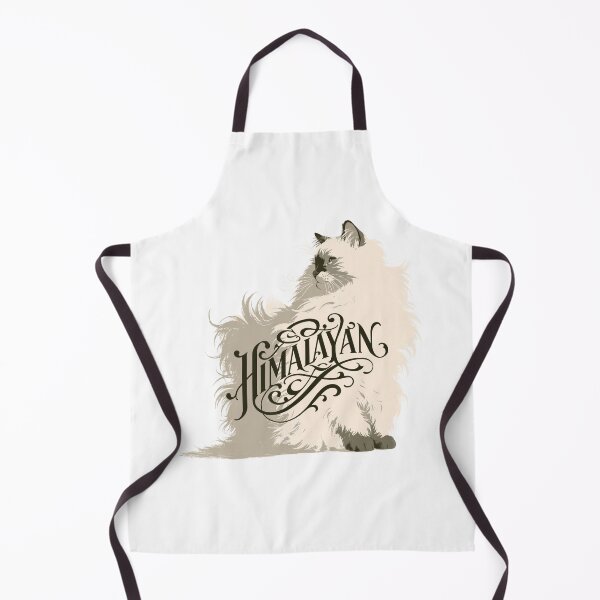 Item preview, Himalayan Cat Word Art | Typography Cat Silhouette Design designed and sold by AyfuDesigns.