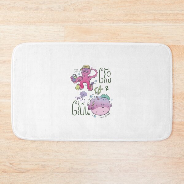 Item preview, Mrs Ollie Mrs Puffy Grow And Grow Cute Octopus Pufferfish Art designed and sold by Yhyastudioa.