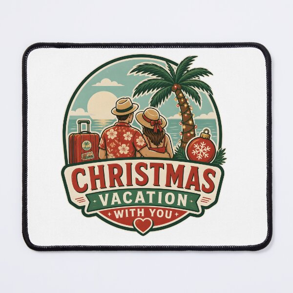 Item preview, Christmas Vacation With You Romantic Holiday Travel Couple Gift designed and sold by KristenosNehk.
