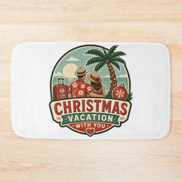 Item preview, Christmas Vacation With You Romantic Holiday Travel Couple Gift designed and sold by KristenosNehk.