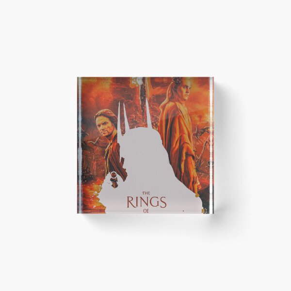 Item preview, RINGS OF POWER: SAURON, ANNATAR E HALBRAND designed and sold by danidesignart.