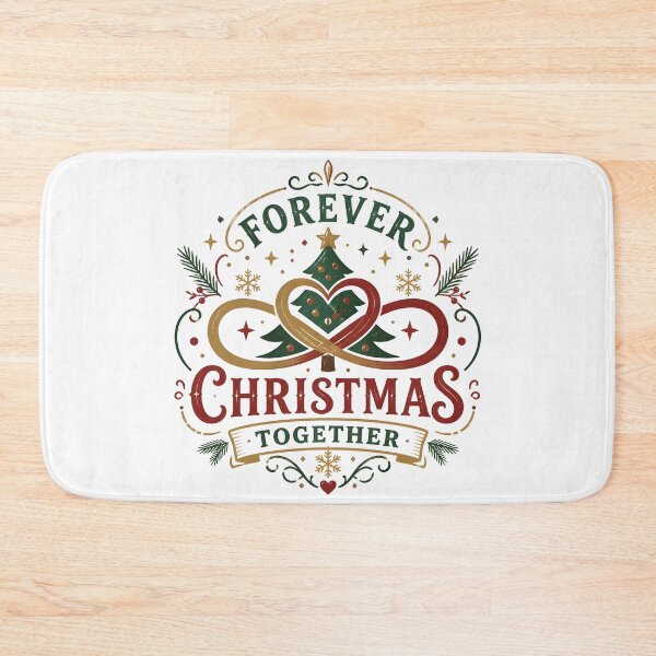 Item preview, Forever Christmas Together Romantic Couple Holiday Gift designed and sold by KristenosNehk.