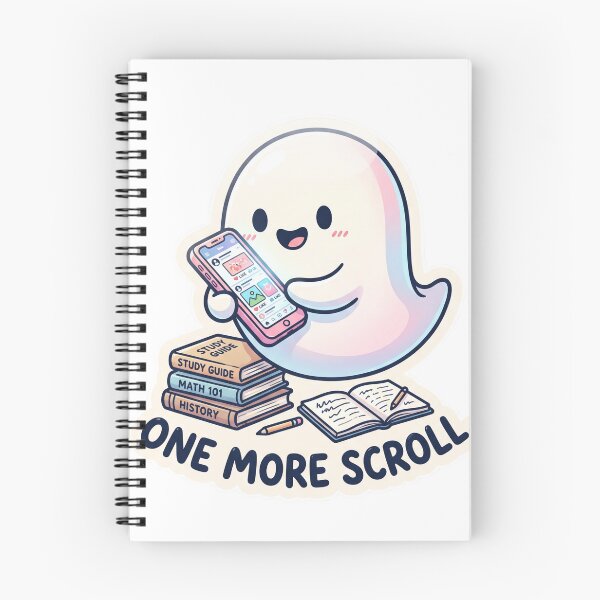 Item preview, Not now, let me check my feed one more time! designed and sold by Only Words.